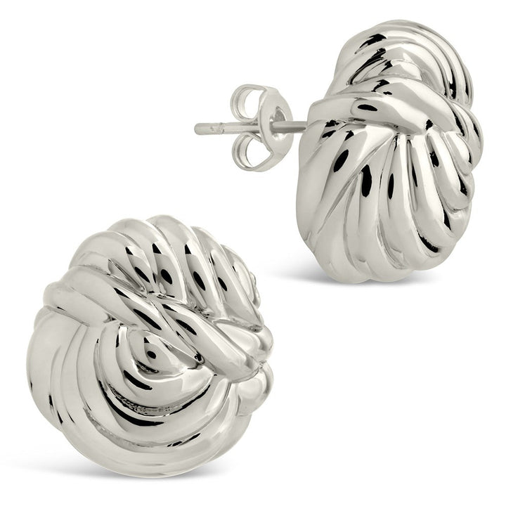 Twisted Stud Earrings