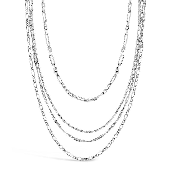 Multi Chain Layered Necklace